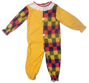 Kids Costumes to Hire - Clown Onesie - 4 Years